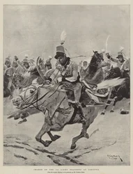 Charge of the 7th Light Dragoons at Corunna